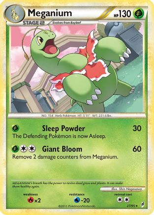 Meganium 027/95 [Call of Legends]  - Reverse Holofoil