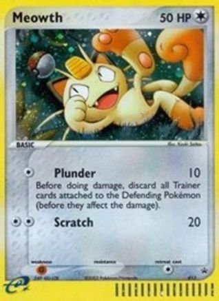Meowth 013 [Nintendo Promos]  - Holofoil
