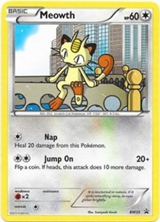 Meowth BW35 [Black and White Promos]