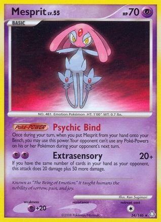 Mesprit 034 [Legends Awakened]  - Reverse Holofoil