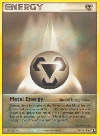 Metal Energy (Special) 107 [Delta Species]  - Reverse Holofoil