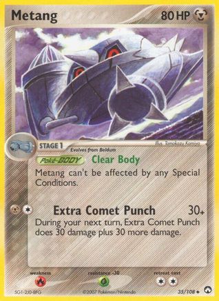 Metang 035 [Power Keepers]  - Reverse Holofoil