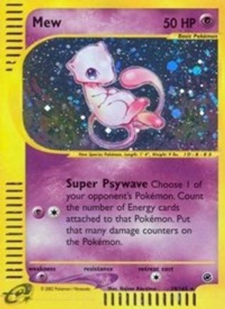 Mew (19) 019 [Expedition]  - Reverse Holofoil