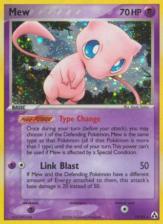 Mew 010 [Legend Maker]  - Holofoil