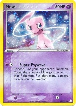 Mew 111 [Holon Phantoms]  - Holofoil