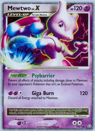 Mewtwo LV.X 144 [Legends Awakened]  - Holofoil