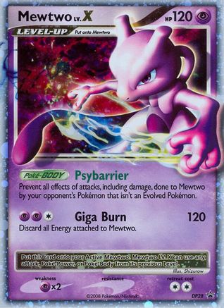 Mewtwo LV.X DP28 [Diamond and Pearl Promos]  - Holofoil