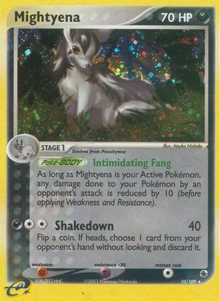 Mightyena 010/109 [Ruby and Sapphire]  - Holofoil