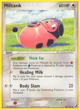 Miltank 042 [Unseen Forces]  - Reverse Holofoil
