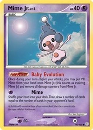 Mime Jr. 090/130 [Diamond and Pearl]  - Reverse Holofoil