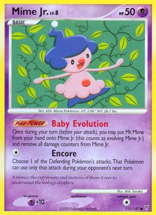 Mime Jr. 115 [Supreme Victors]  - Reverse Holofoil