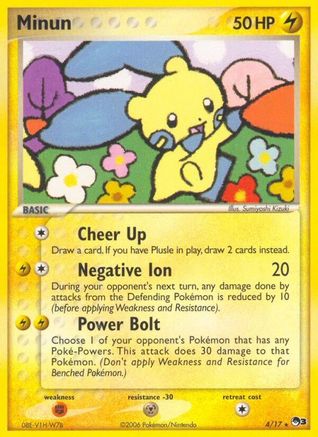 Minun 004/017 [POP Series 3]