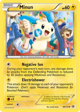 Minun 048/113 [Legendary Treasures]