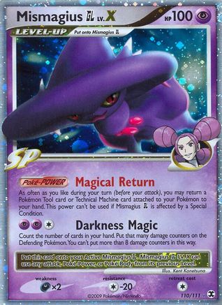 Mismagius GL Lv.X 110 [Rising Rivals]  - Holofoil