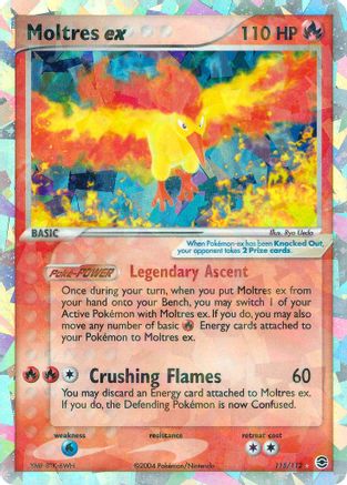 Moltres ex 115 [FireRed & LeafGreen]  - Holofoil