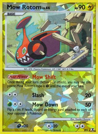 Mow Rotom RT4 [Rising Rivals]  - Reverse Holofoil