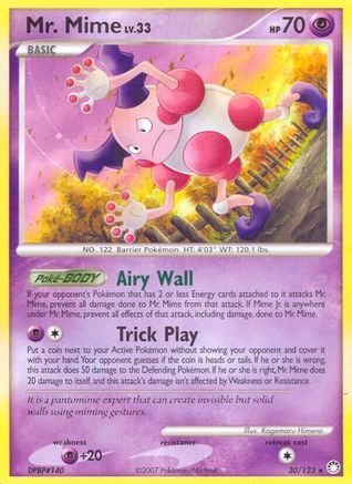 Mr. Mime 030 [Mysterious Treasures]