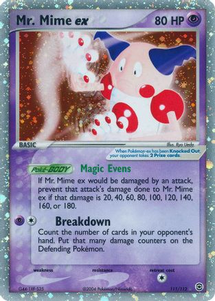 Mr. Mime ex 111/112 [FireRed & LeafGreen]