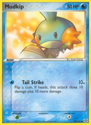Mudkip 056/106 [Emerald]  - Reverse Holofoil