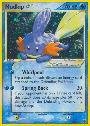 Mudkip Star 107 [Team Rocket Returns]