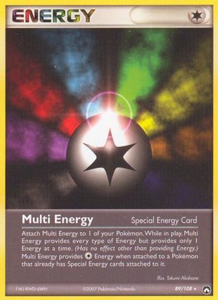 Multi Energy 089 [Power Keepers]  - Reverse Holofoil