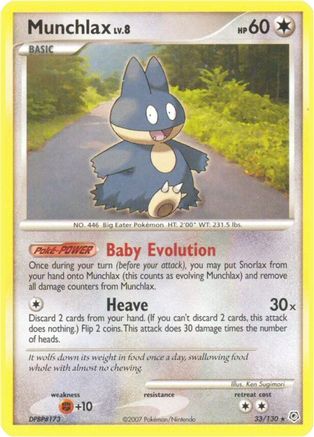 Munchlax 033/130 [Diamond and Pearl]