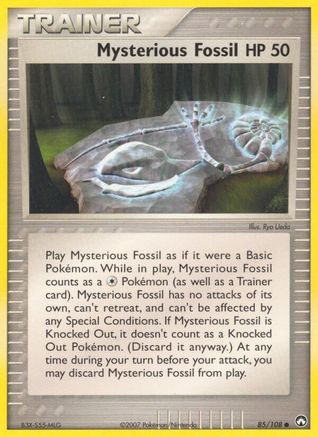 Mysterious Fossil 085 [Power Keepers]
