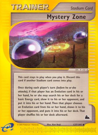 Mystery Zone 137 [Skyridge]