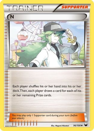 N (Supporter) 096/108 [Dark Explorers]
