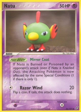 Natu 066/107 [Deoxys]  - Reverse Holofoil