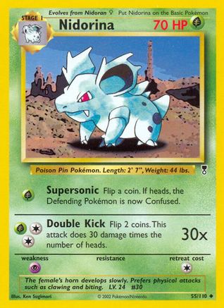 Nidorina 055 [Legendary Collection]  - Reverse Holofoil