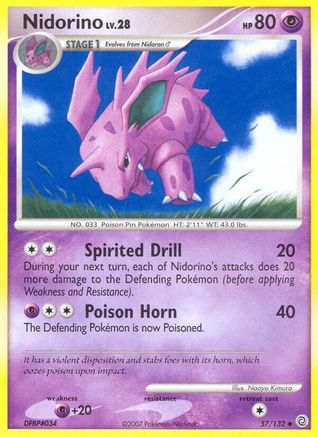 Nidorino 057 [Secret Wonders]  - Reverse Holofoil