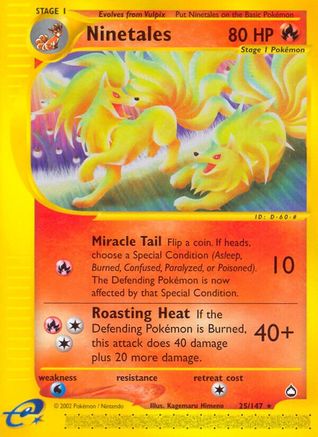 Ninetales 025/147 [Aquapolis]