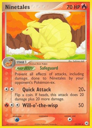 Ninetales 022 [Hidden Legends]