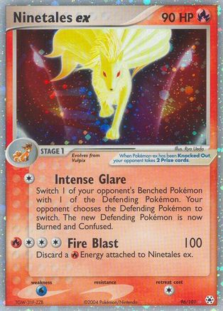 Ninetales ex 096 [Hidden Legends]  - Holofoil