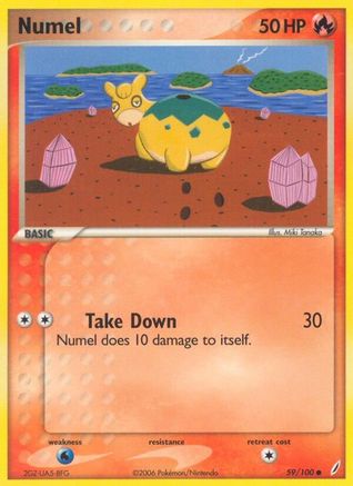 Numel 059/100 [Crystal Guardians]  - Reverse Holofoil