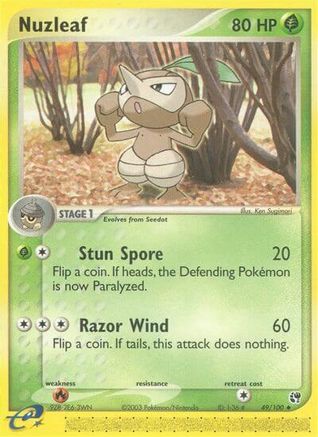 Nuzleaf 049/100 [Sandstorm]