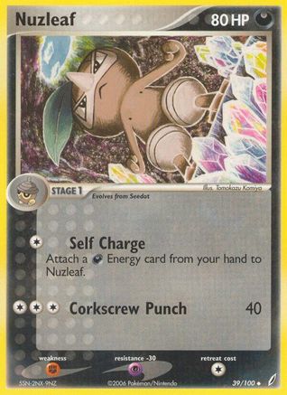 Nuzleaf 039/100 [Crystal Guardians]