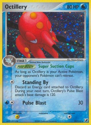 Octillery 010/115 [Unseen Forces]  - Holofoil