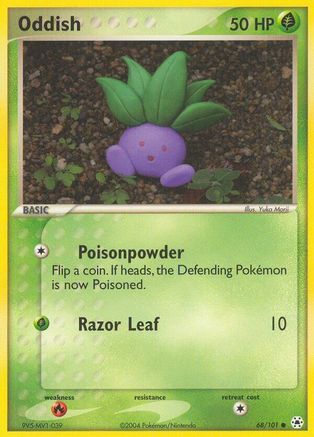Oddish 068/101 [Hidden Legends]