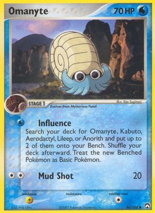 Omanyte 056 [Power Keepers]