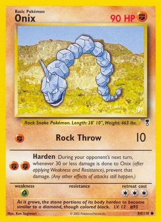 Onix 084/110  - Reverse Holofoil