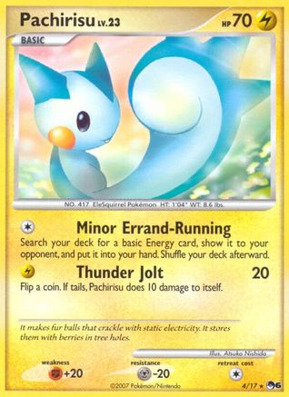 Pachirisu 004/017 [POP Series 6]  - Holofoil