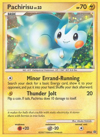 Pachirisu DP04 [Diamond and Pearl Promos]  - Holofoil