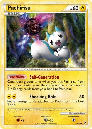 Pachirisu 018/95 [Call of Legends]  - Holofoil