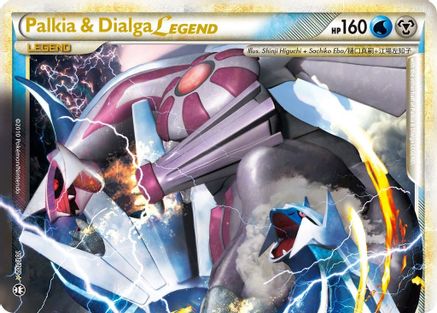 Palkia & Dialga Legend (Top) 101 [Triumphant]  - Holofoil