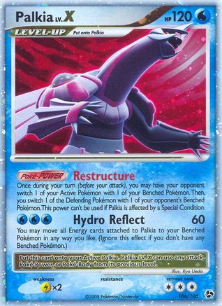 Palkia LV.X 106 [Great Encounters]  - Holofoil