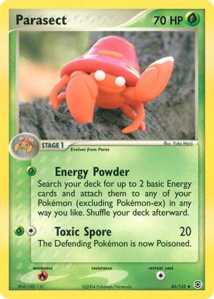 Parasect 043 [FireRed & LeafGreen]