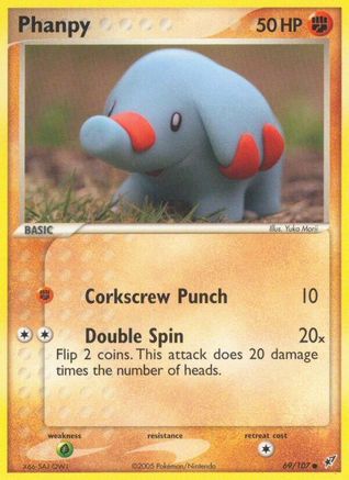 Phanpy 069/107 [Deoxys]  - Reverse Holofoil