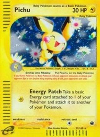 Pichu (22) 022 [Expedition]  - Holofoil